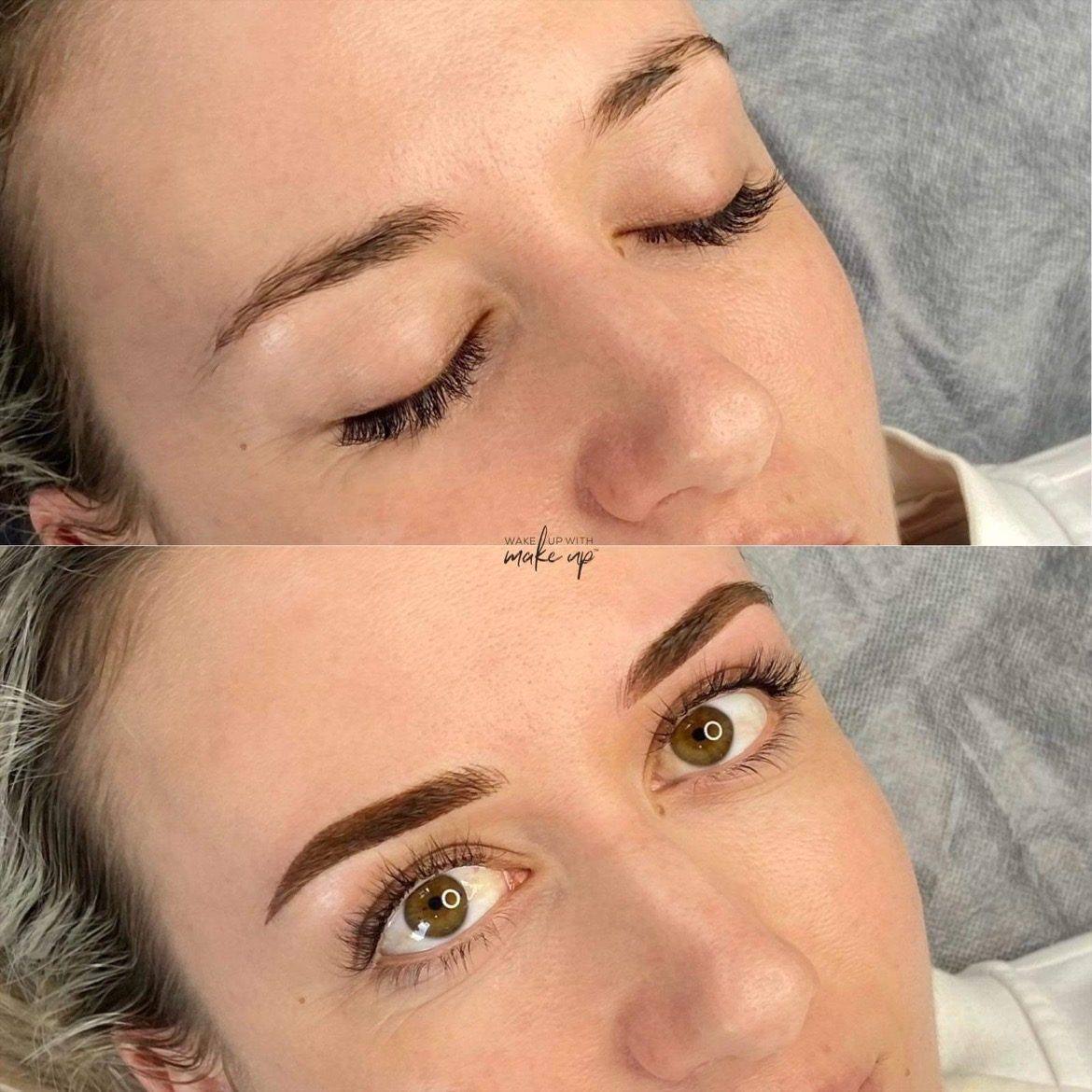 Before and Aftercare for Eyebrows Microblading Ombre Tattoo