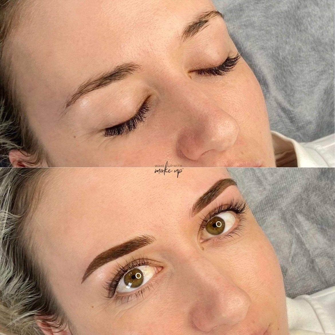 What it's like to have your eyebrows tattooed on